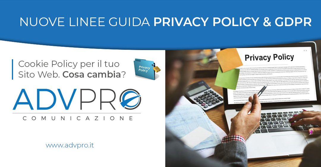 Cookie Policy e GDPR per il tuo sito Web