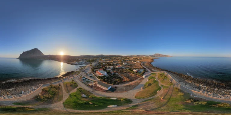 Virtual tour 360°: panorama di MAC, museo a cielo aperto di Custonaci — ADVPRO